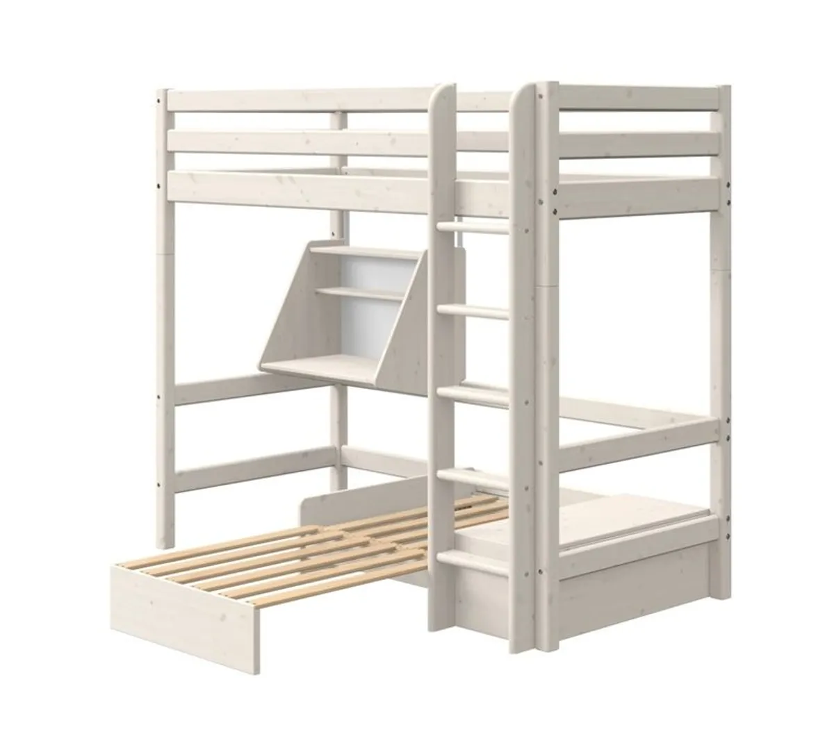 Flexa under bed couch and study area in white - Image 1