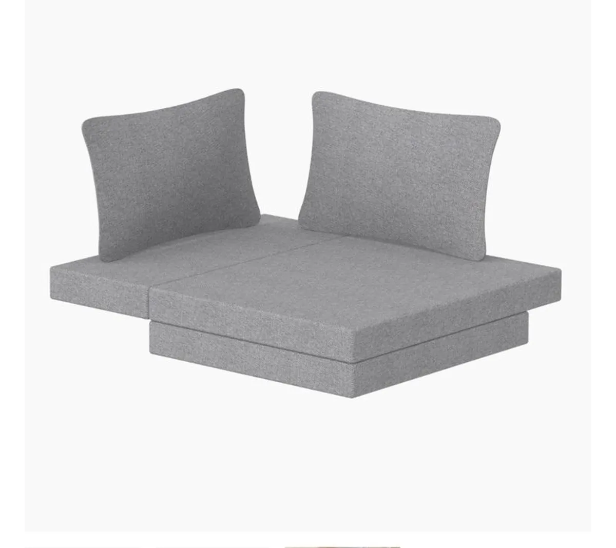 Flexa under bed couch and study area in white - Image 3