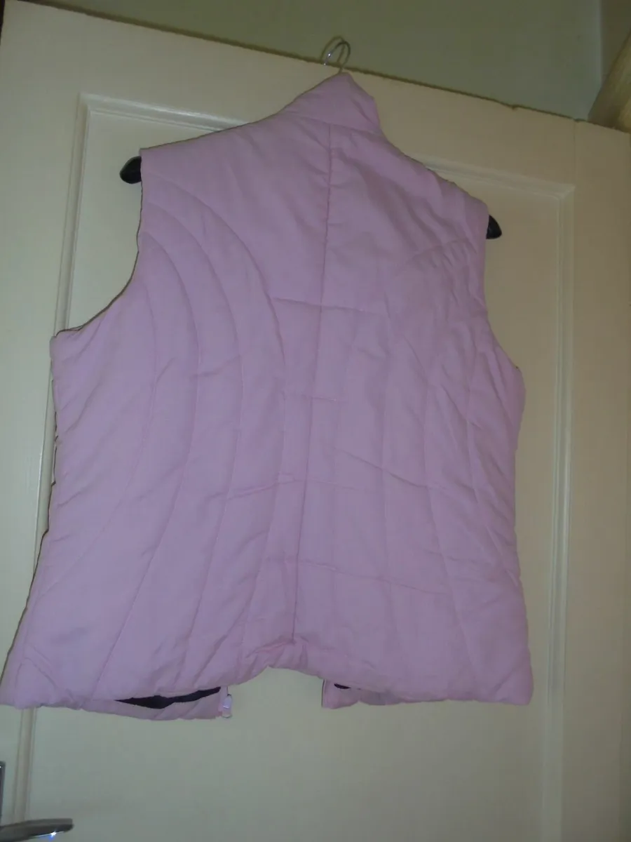 Ladies Pink Gilet Jacket for Sale - Image 3