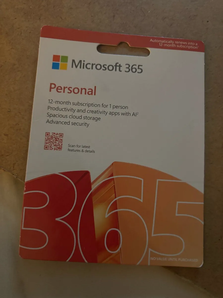 Microsoft 365 Office 1 year license - Image 1