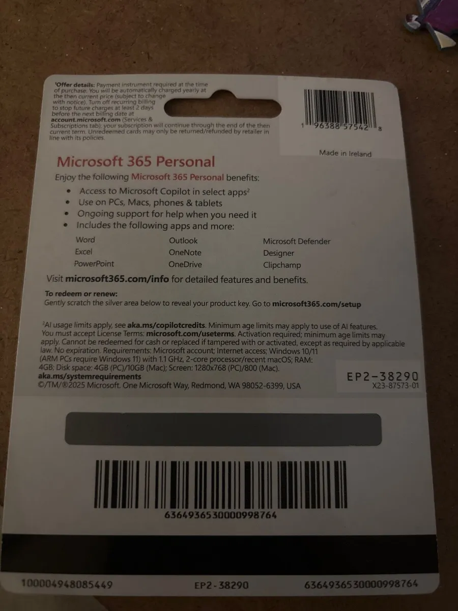 Microsoft 365 Office 1 year license - Image 2