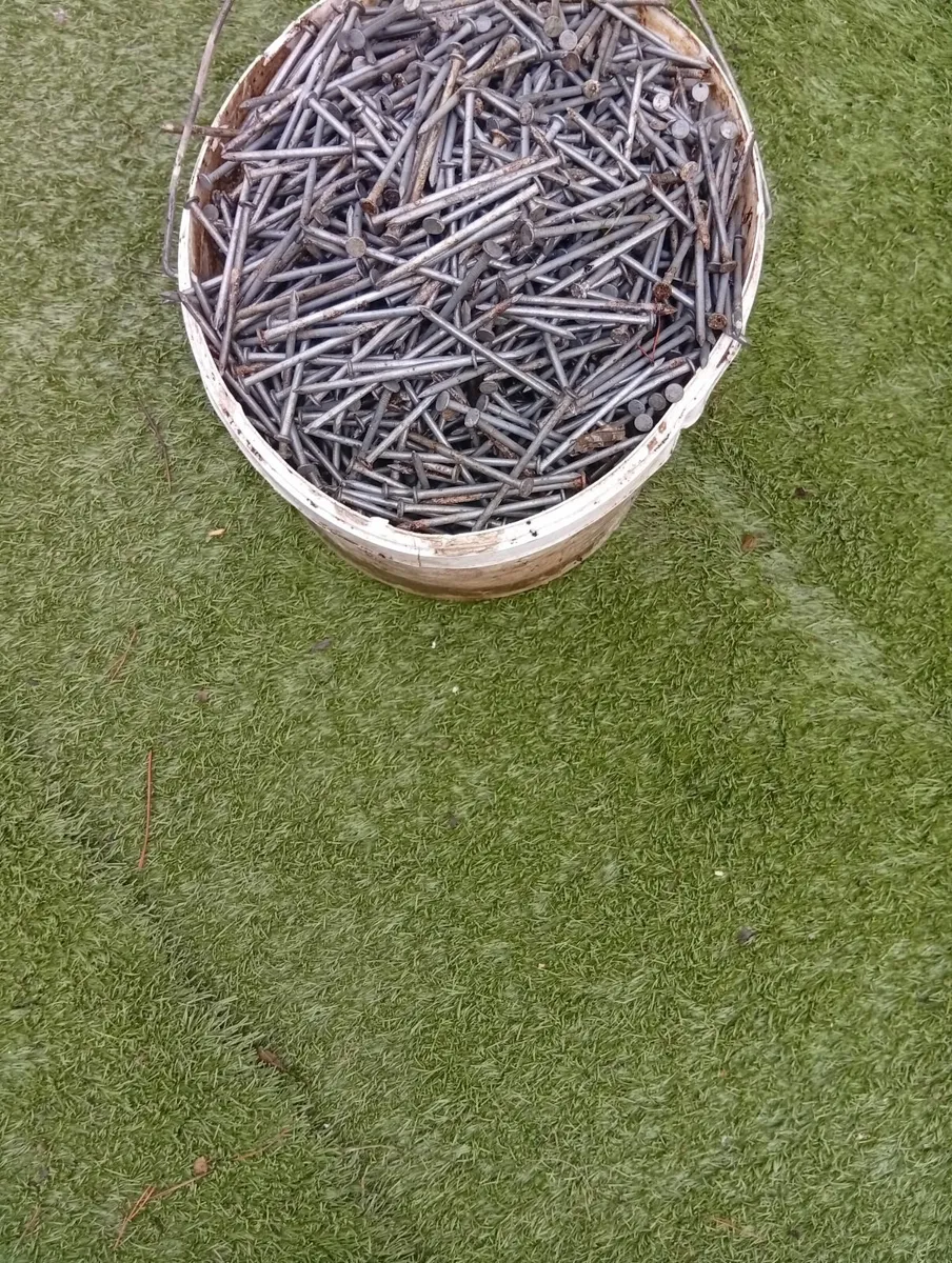 New Galvanised Rust Resistant Round Building Nails - Image 4