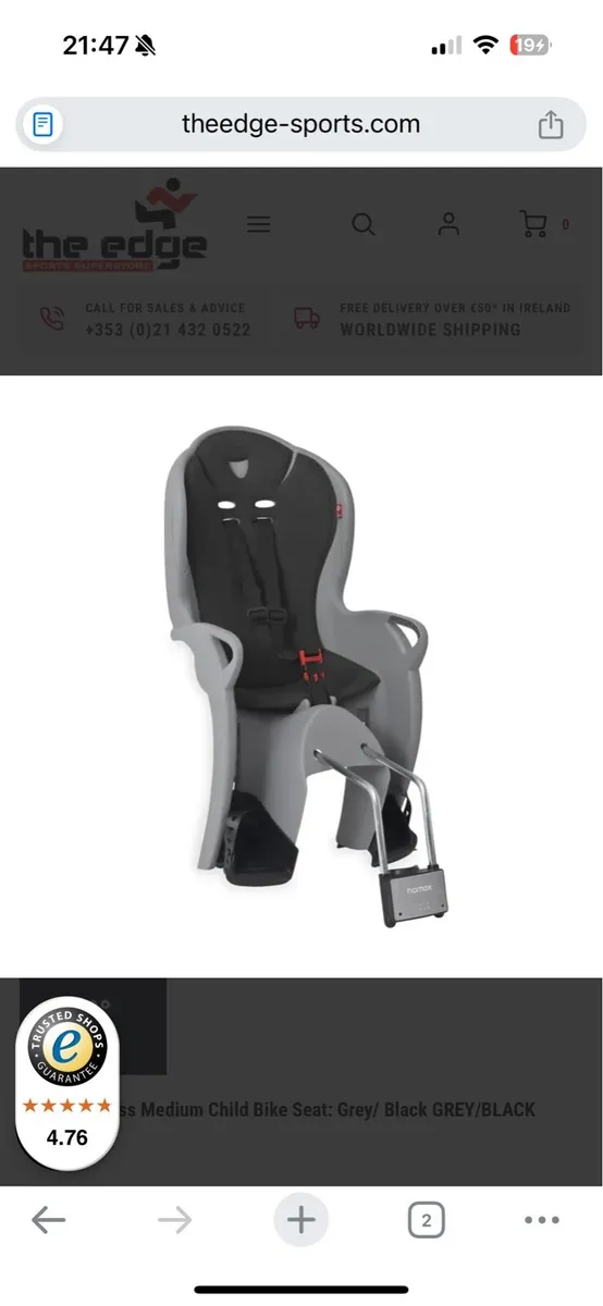 Child bike seat