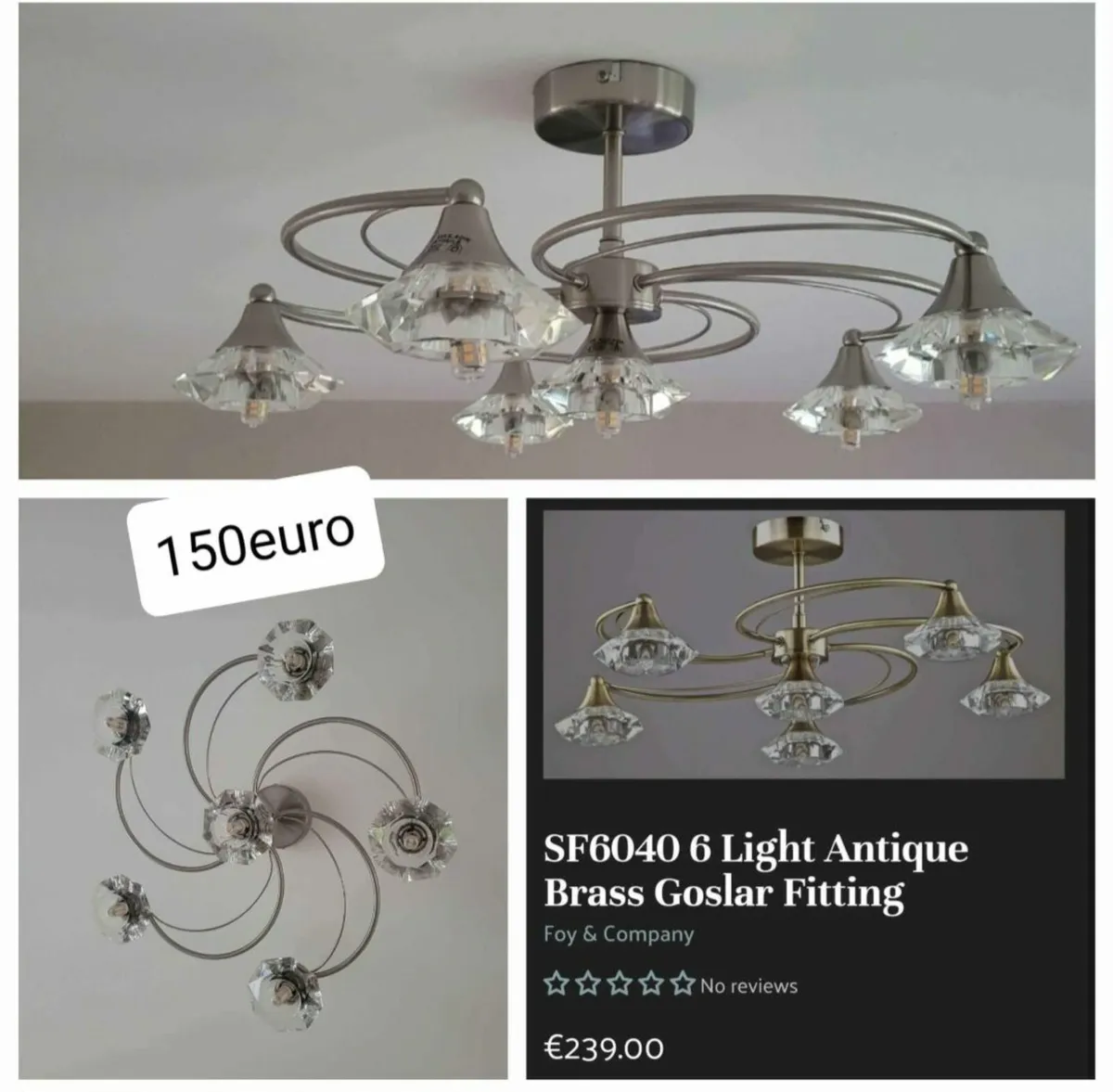 Ceiling light and floor lamp - Image 2