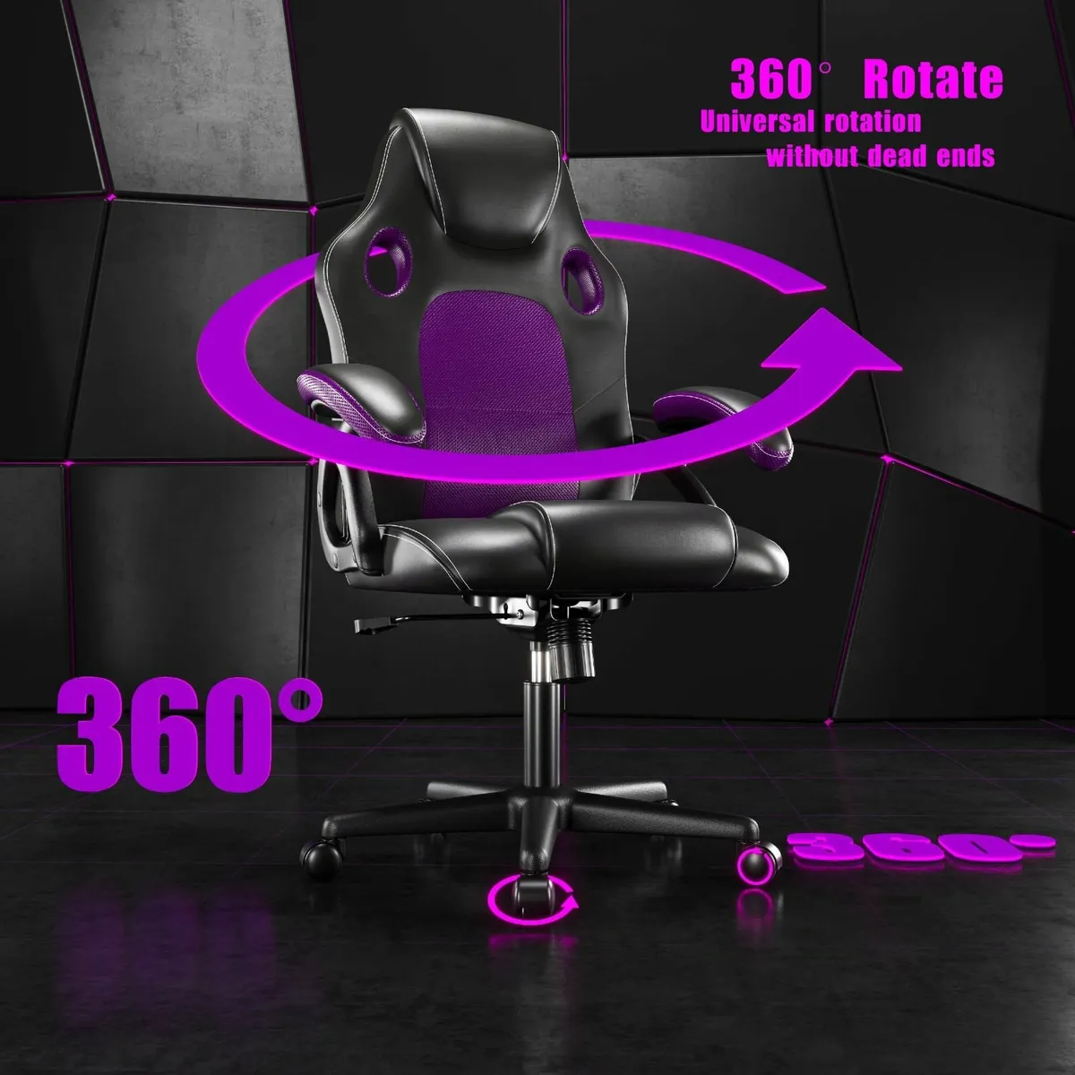 Office Chair Ergonomic High Back Seat With - Image 4