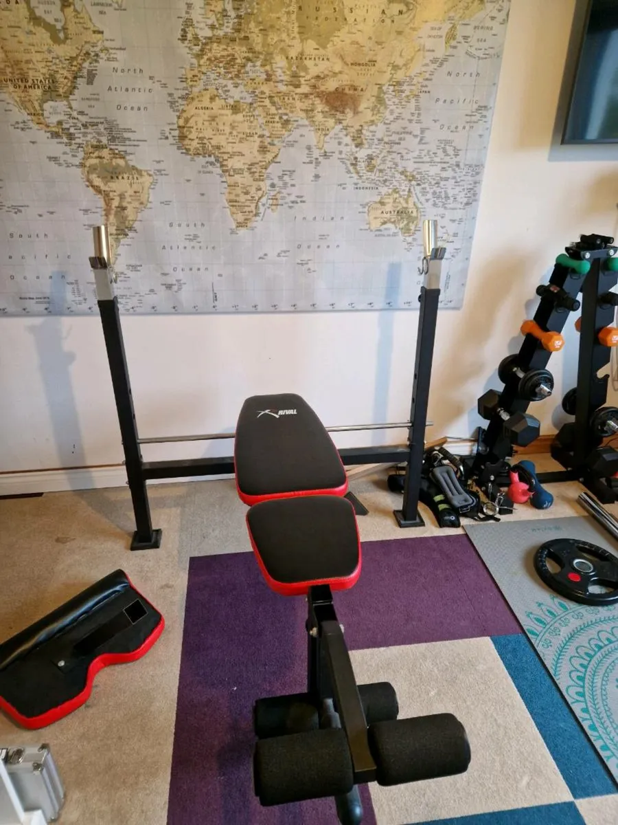 Weight Bench

(Rival Olympic B5) - Image 1