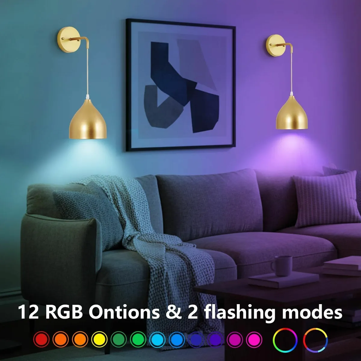 Battery Operated Wall Lights Indoor Wireless - Image 2