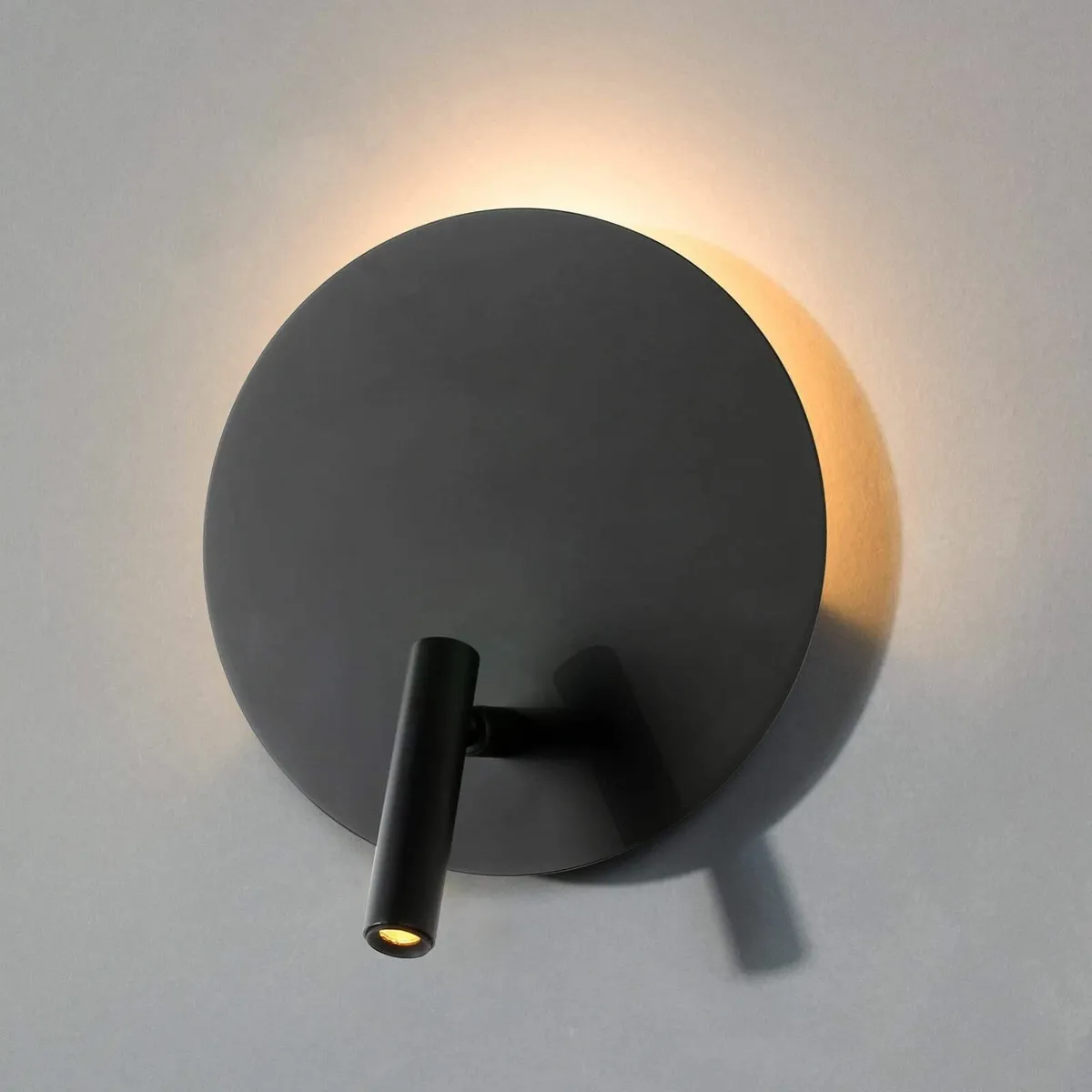 Wall Mounted Reading Lamp Black Indoor Lights - Image 1