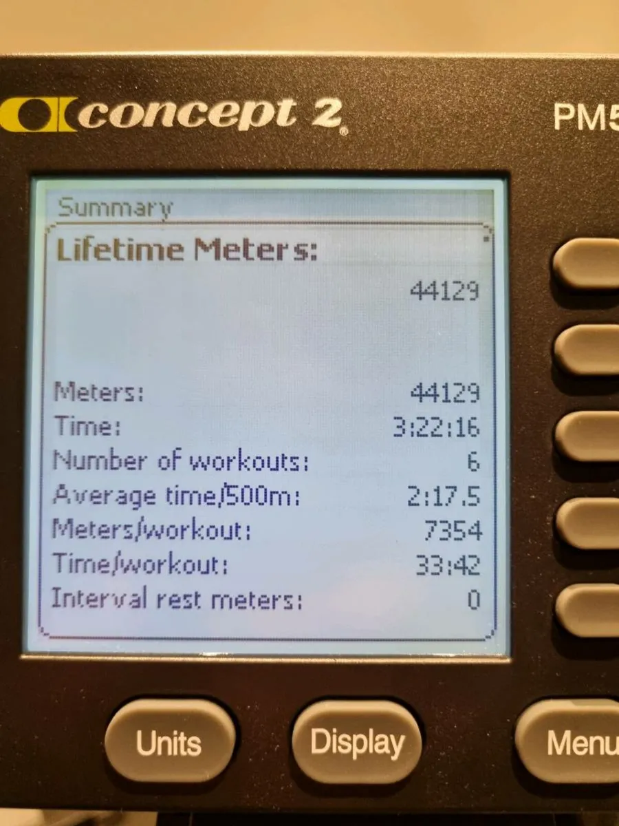 Concept 2 Rower (3 hours use) - Image 4