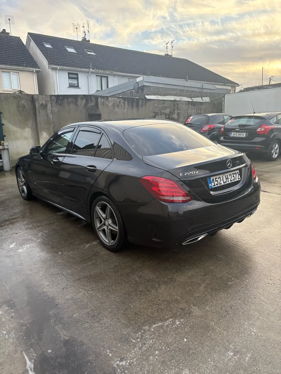 Late 2015 Mercedes c220 AMG Line 4dr auto - Image 3