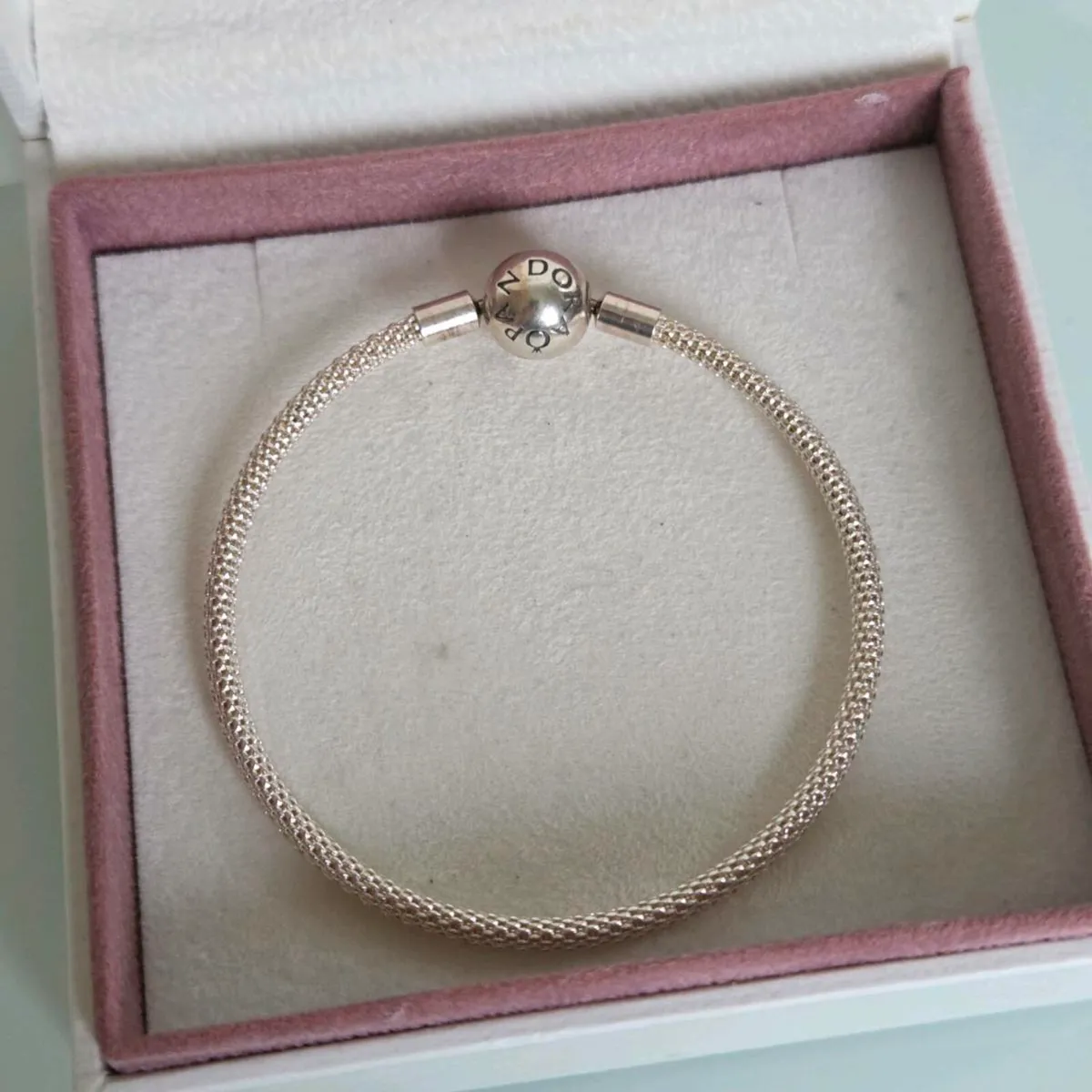 Pandora mesh bracelet perfect condition - Image 2