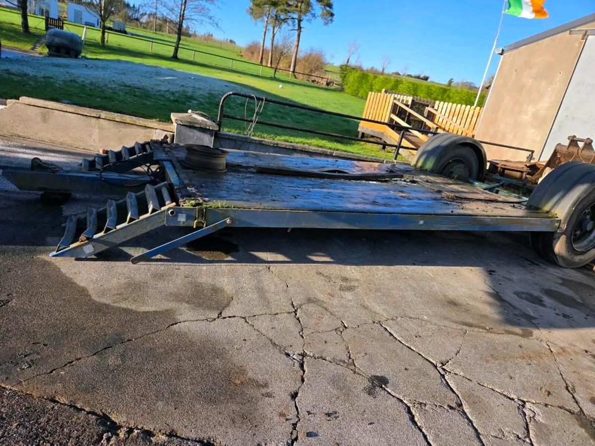 Lowloader  bale trailer - Image 1