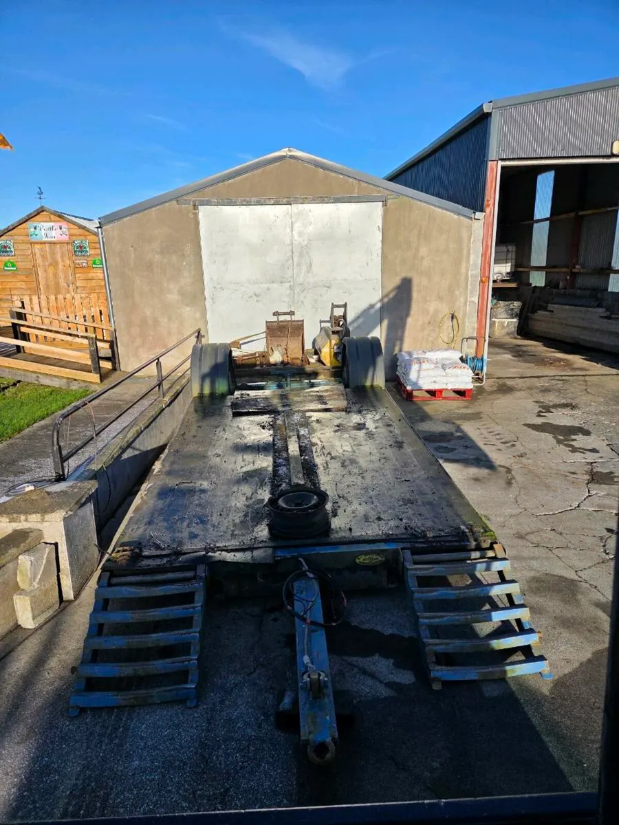 Lowloader  bale trailer - Image 2