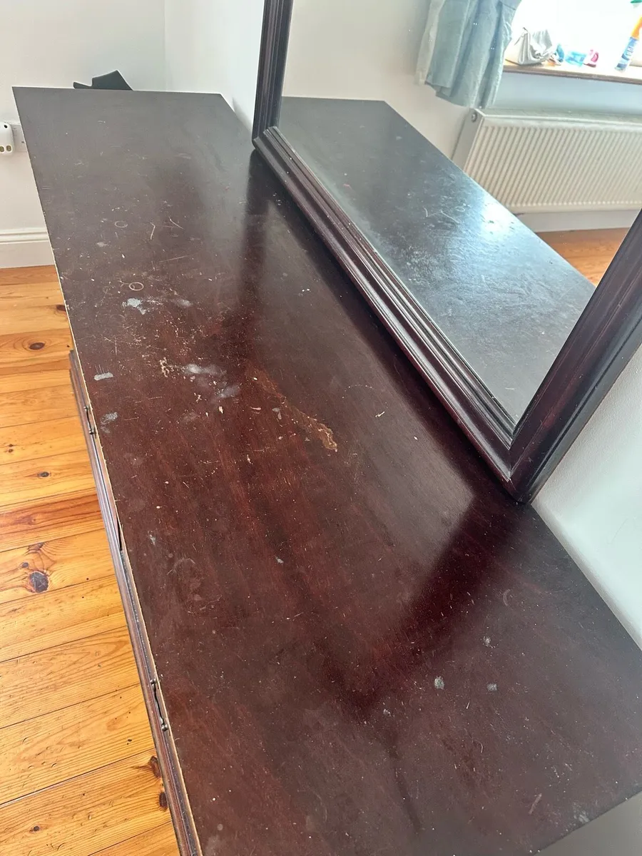 Dresser with mirror - Image 4