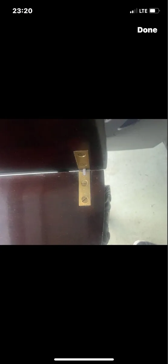 Antique mahogany games table - Image 3