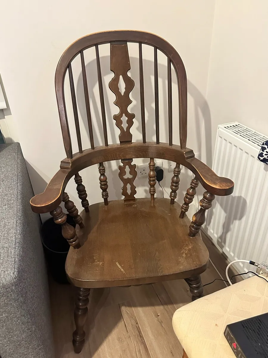 Wooden armchairs - Image 2