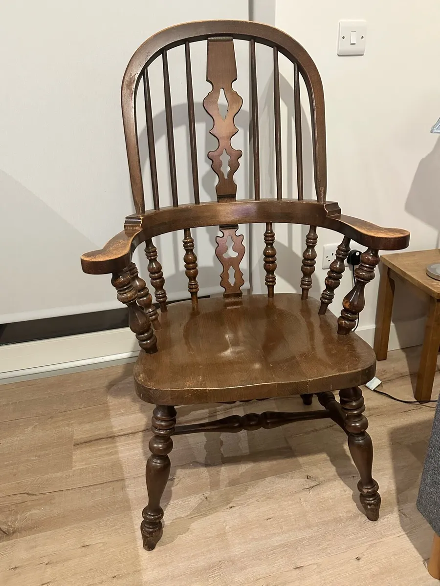 Wooden armchairs - Image 4