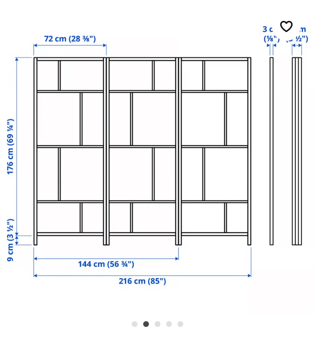 Ikea Risor Room Divider - Image 2