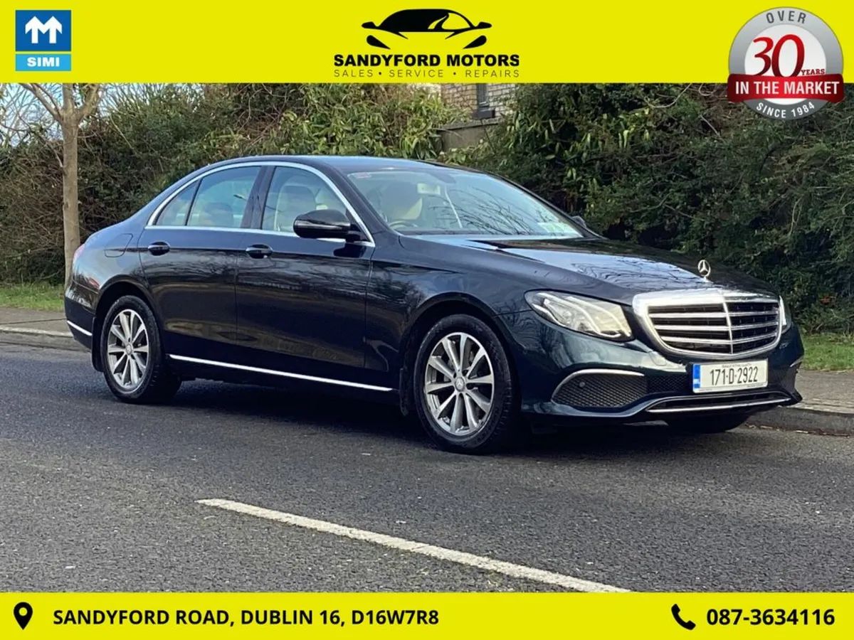 Mercedes-Benz E-Class E 220 d 220D Exclusive 4DR A - Image 1