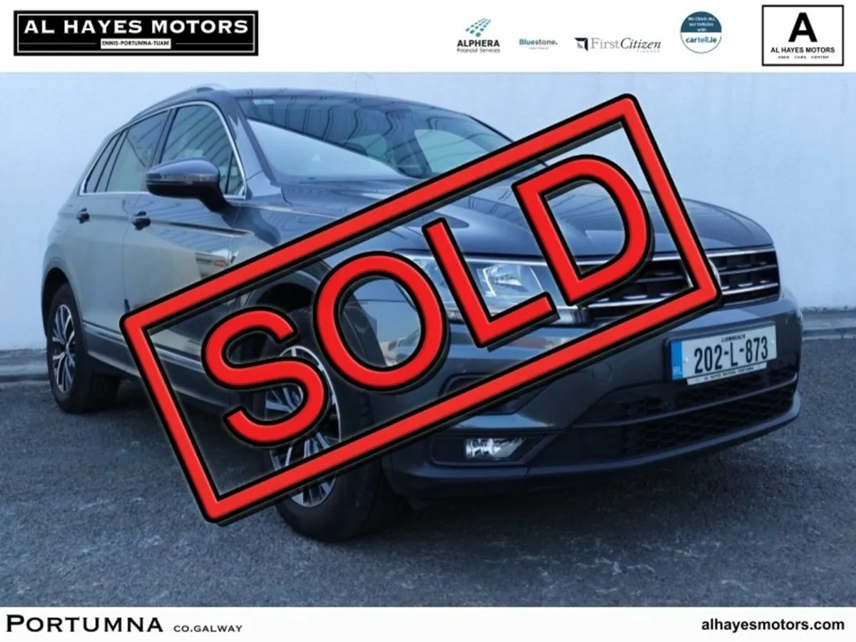 Volkswagen Tiguan SOLD SOLD 2020 AUTOMATIC COMFORT - Image 1