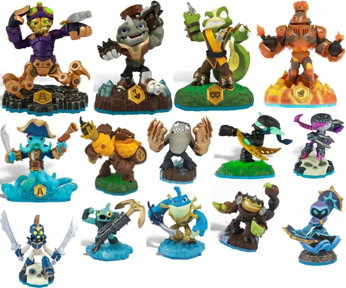 READ THE AD INFO - Skylanders Swap Force figures - Image 1