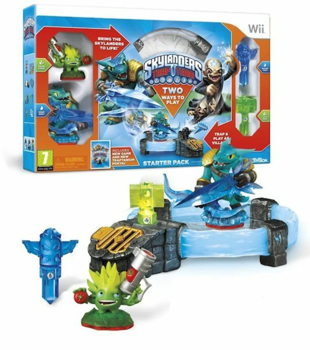 Skylanders Trap Team starter pack for Nintendo Wii - Image 2