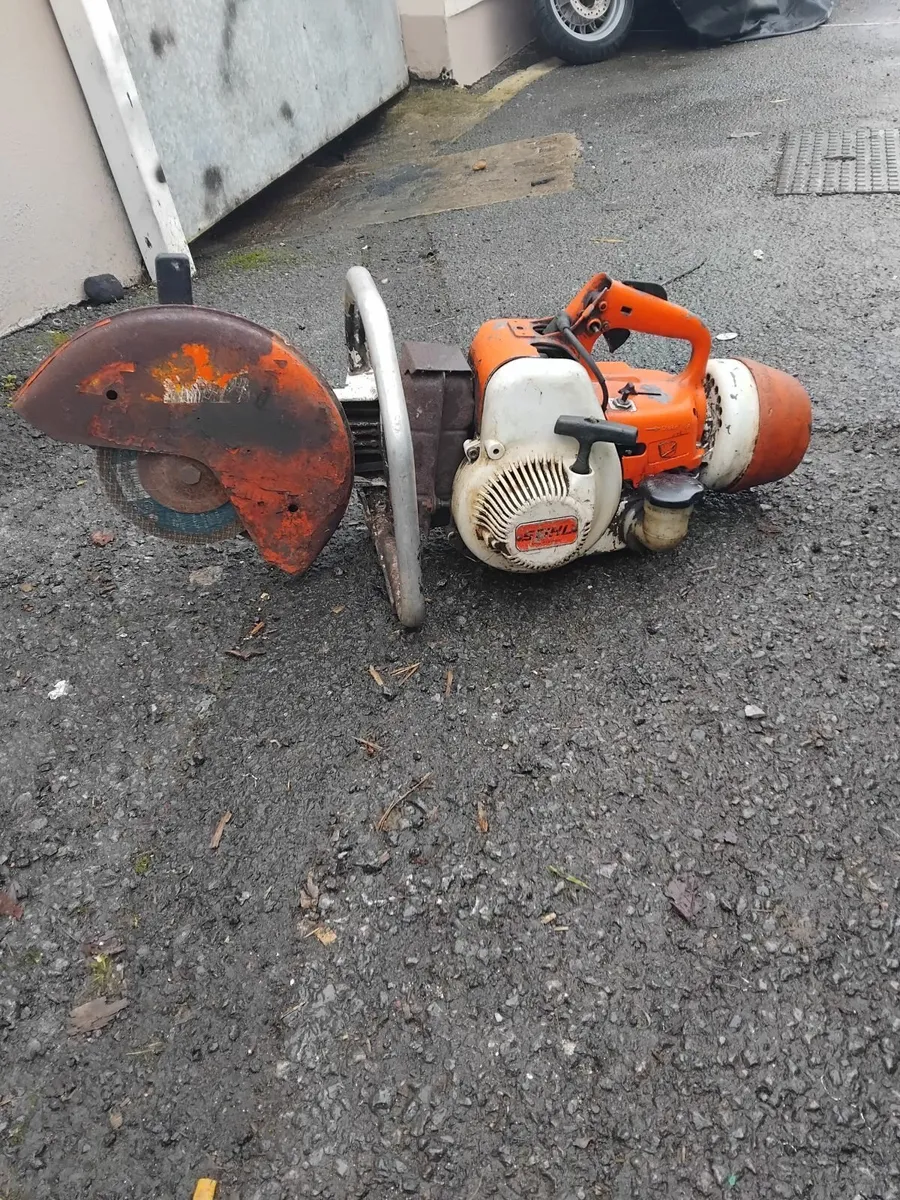 Sthil TS 350 consaw running well read add - Image 1