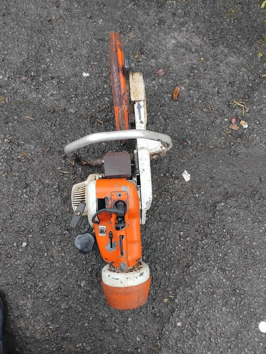 Sthil TS 350 consaw running well read add - Image 3