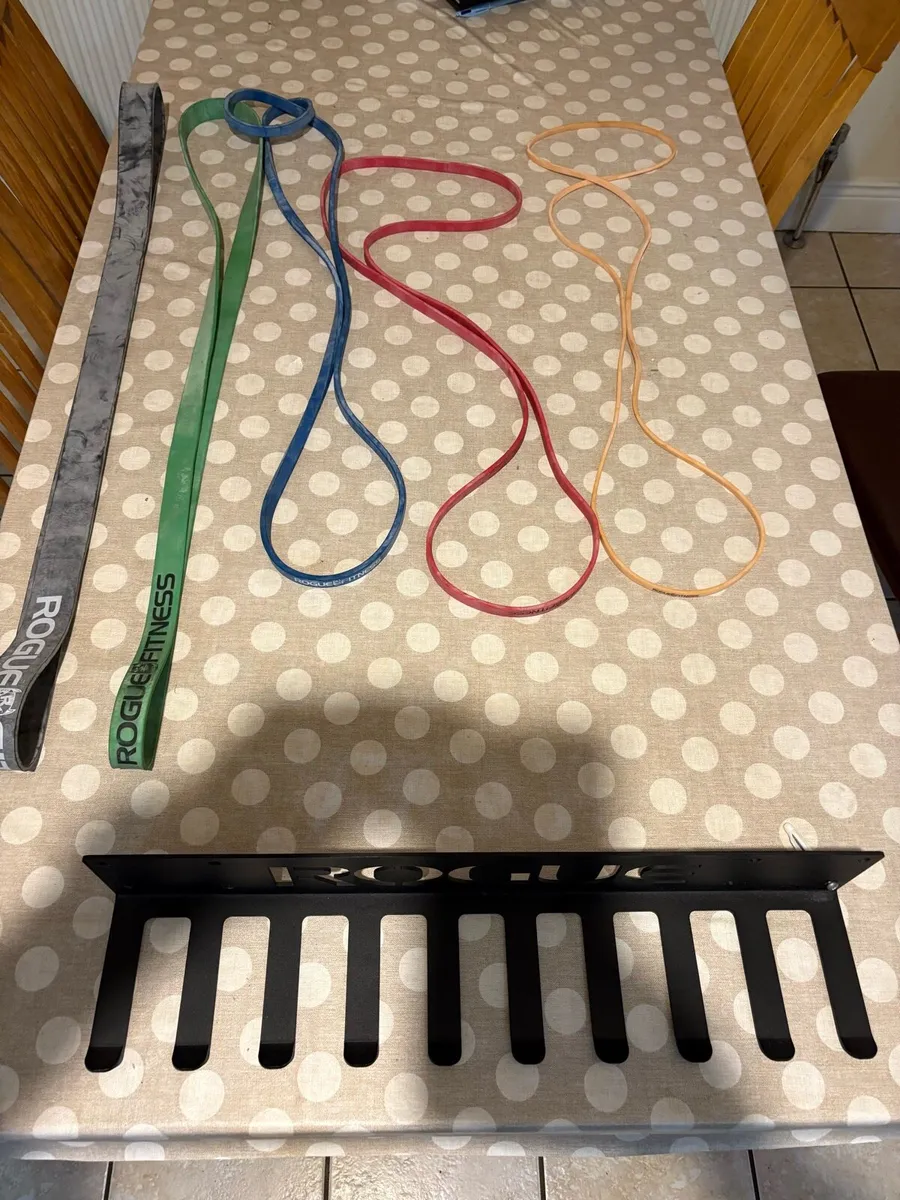 ROGUE  BELT / BAND HANGER + RESIST BANDS! - Image 2