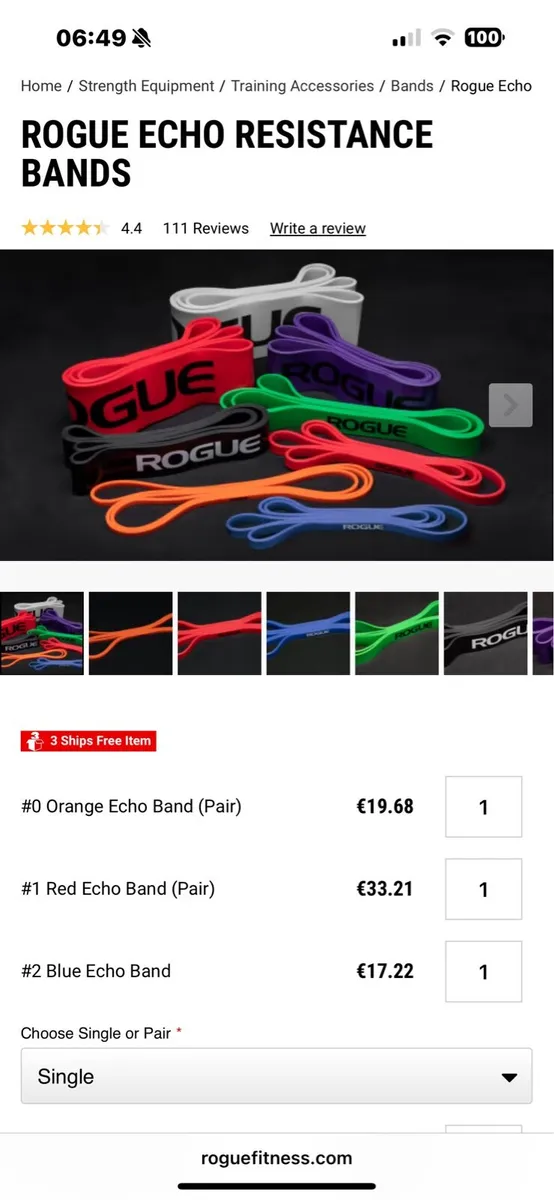 ROGUE  BELT / BAND HANGER + RESIST BANDS! - Image 4