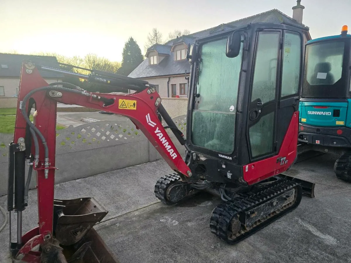 2024 Yanmar Sv17 Mini Digger - Image 2
