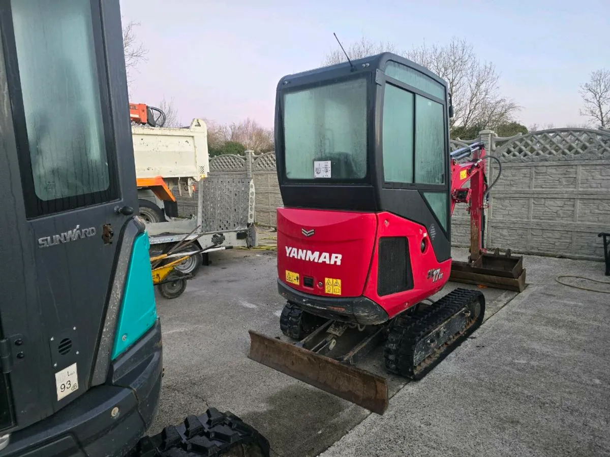 2024 Yanmar Sv17 Mini Digger - Image 3