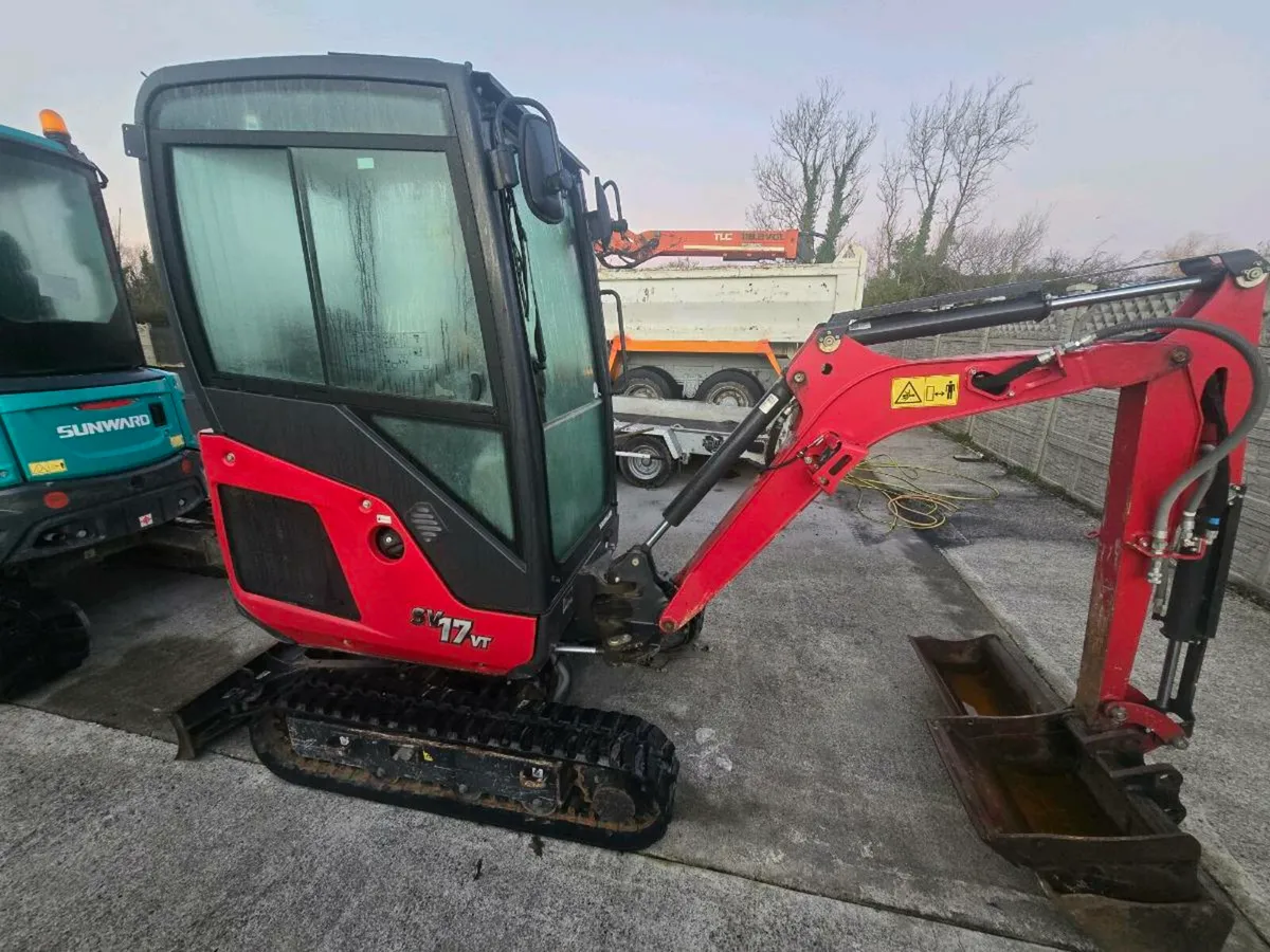 2024 Yanmar Sv17 Mini Digger - Image 4