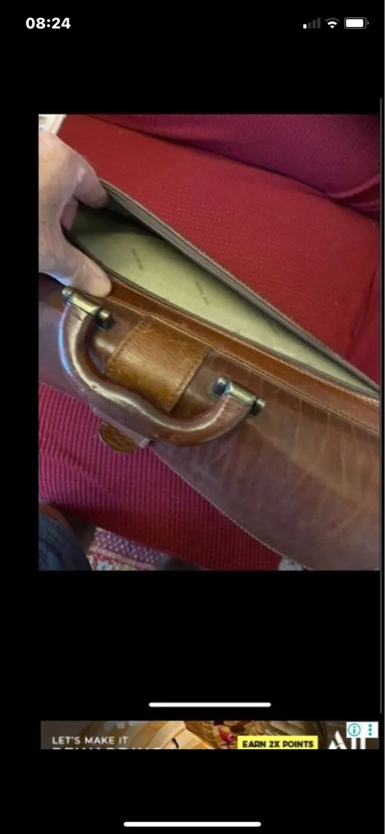 ‘The Trend’ Leather Briefcase/ Laptop bag - Image 4