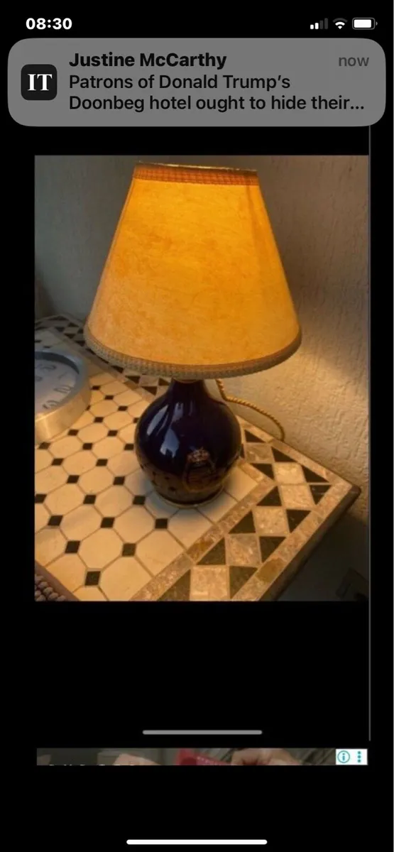 Glenfiddich Ancient Reserve Decanter Lamp - Image 2