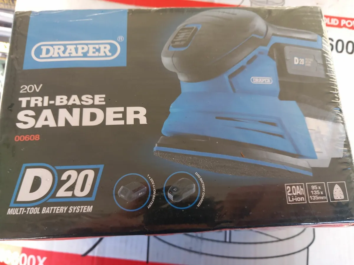 New 20V draper sander - Image 2