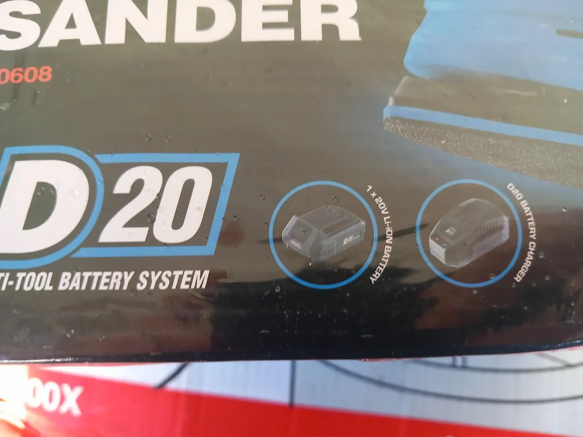 New 20V draper sander - Image 3