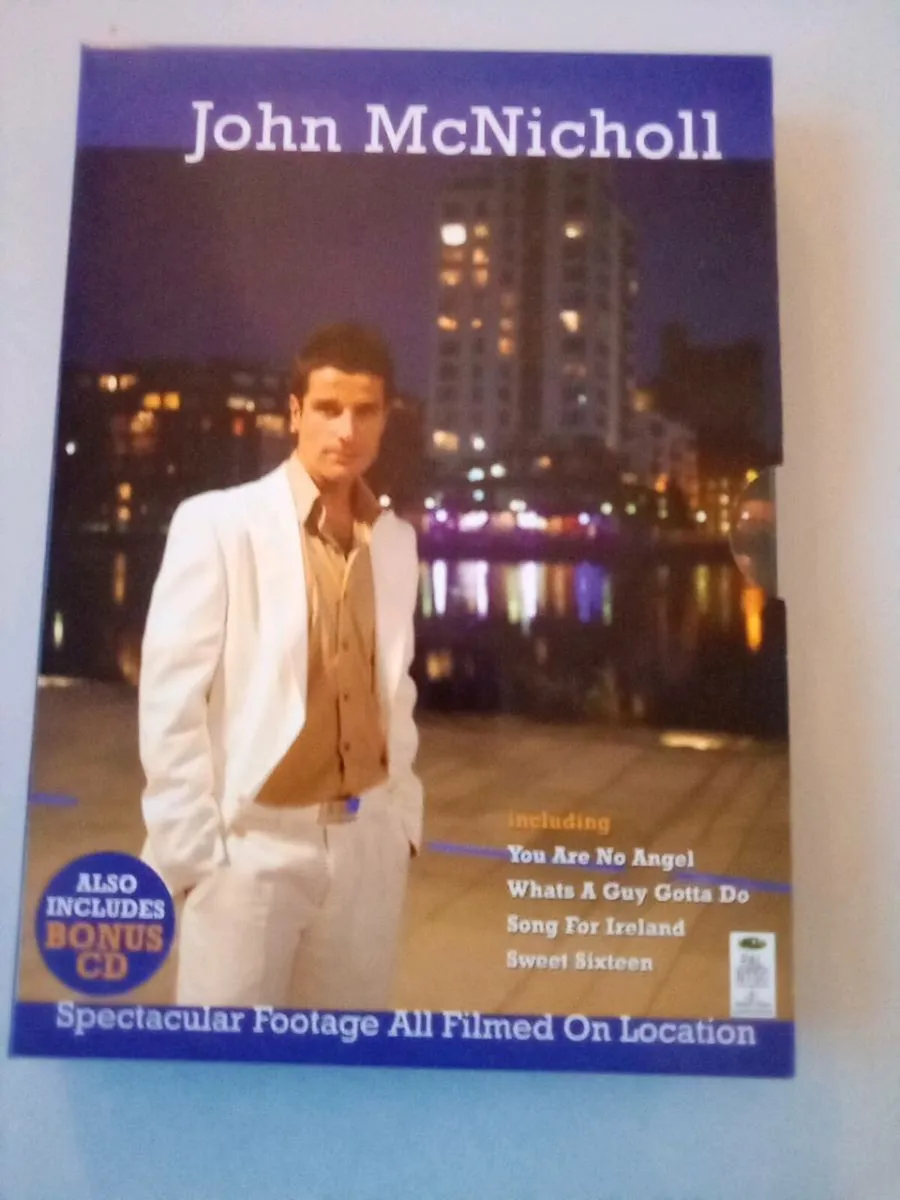 JOHN. MC. NICHOL.  D.V.D.    AND.  BONUS.  C.D. - Image 1