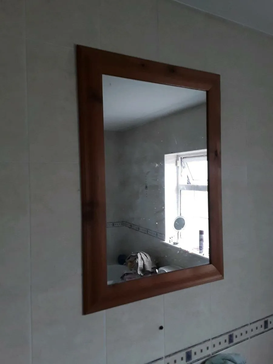 Mirrors choice of  2  also  lamps - Image 2