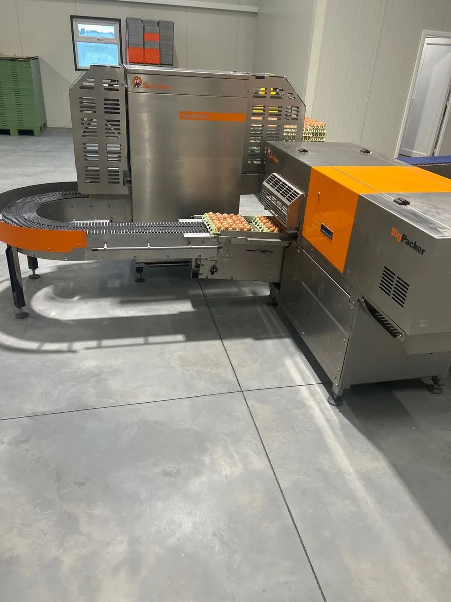 Moba 55 egg and tray stacker farm packer - Image 4