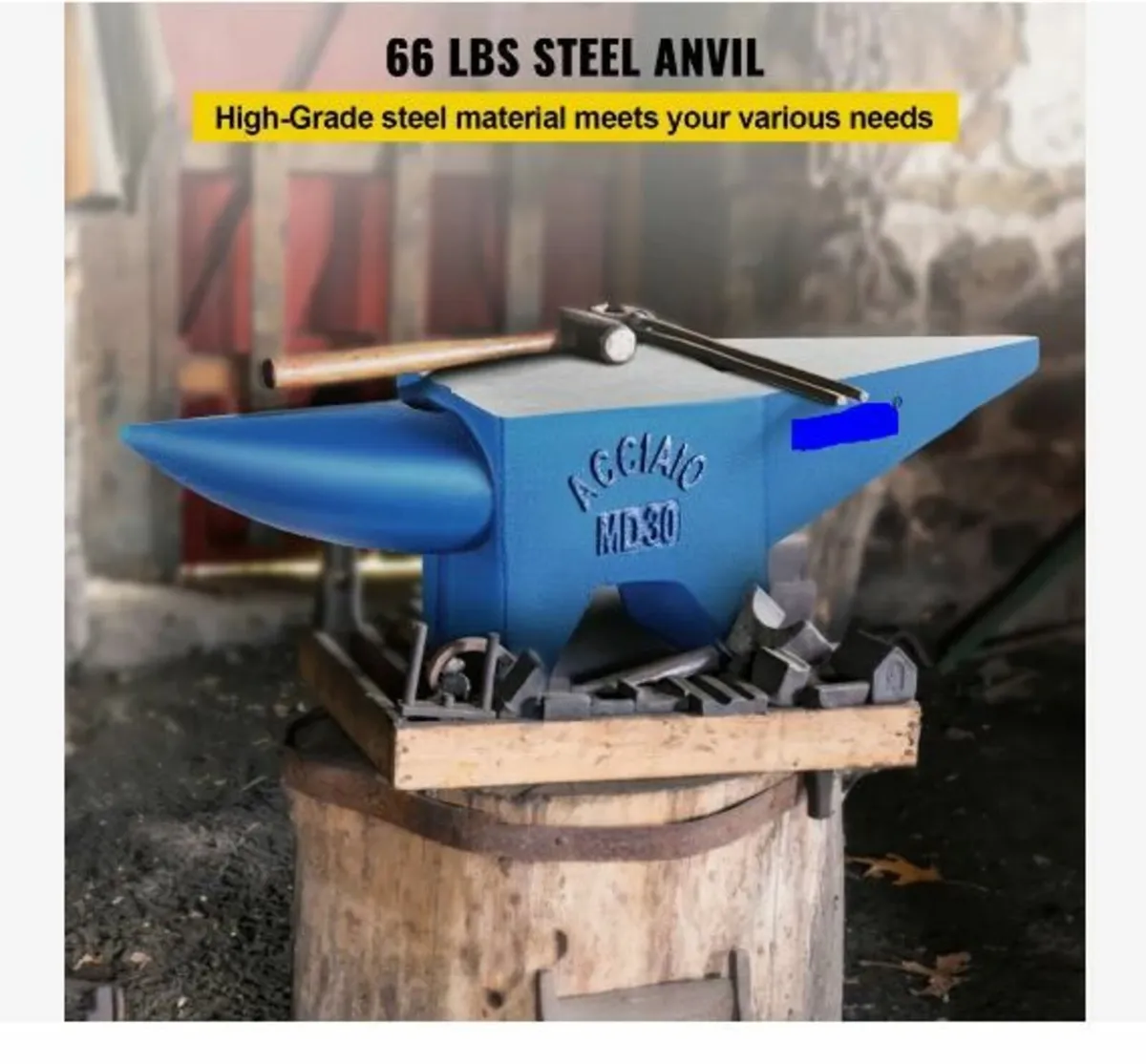 Horn Anvil, Steel Anvil Blacksmith Weight - Image 2