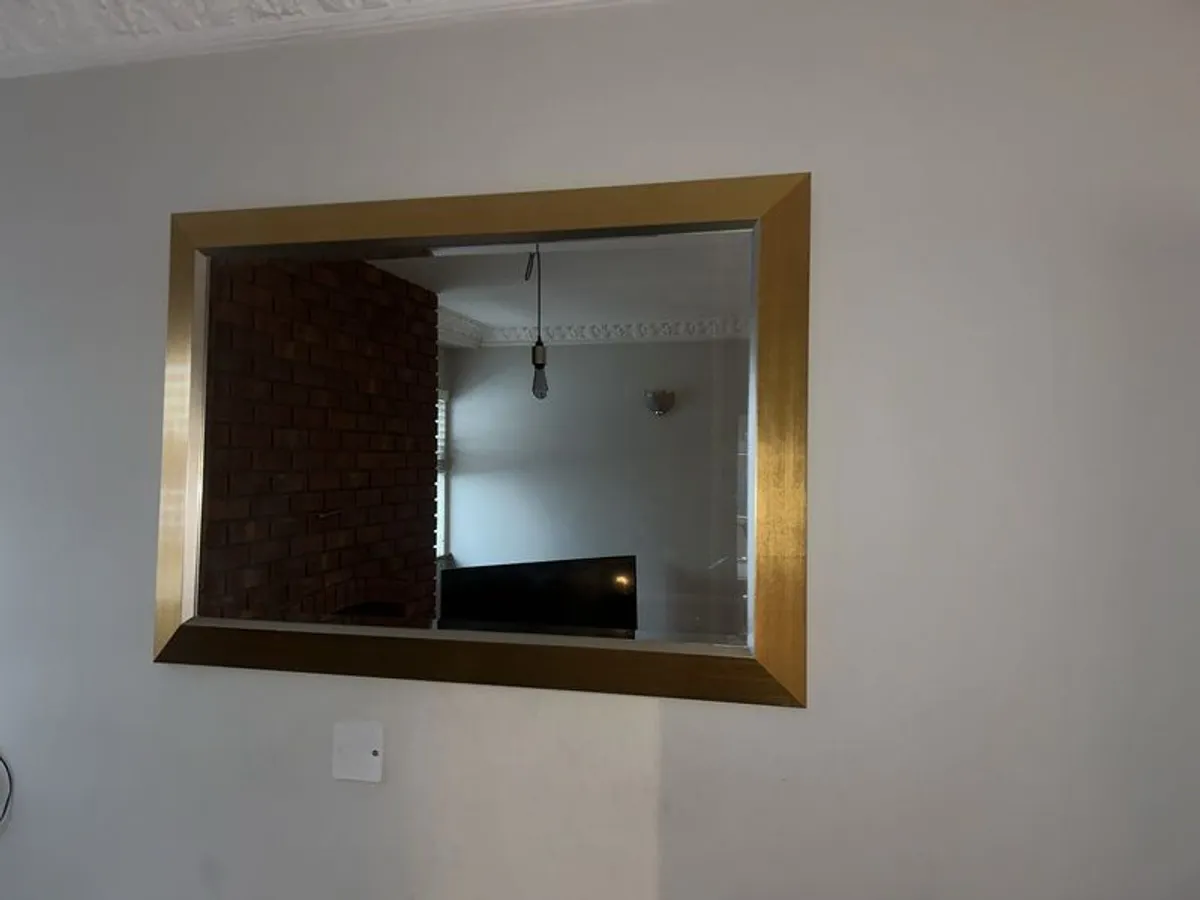 Stunning Gold Mirror - Image 1