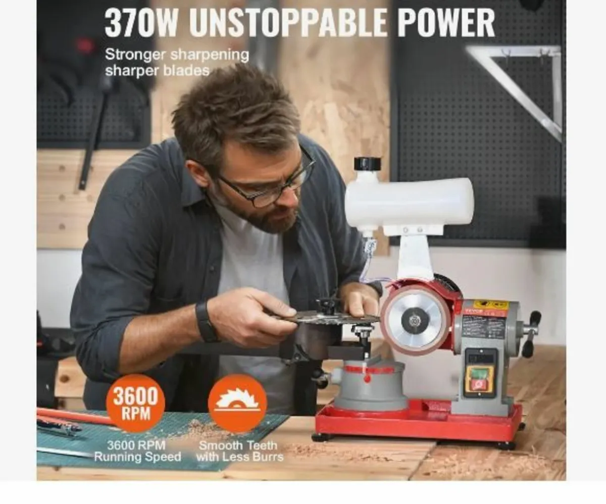 Circular Saw Blade Sharpener Grinder 370W - Image 2