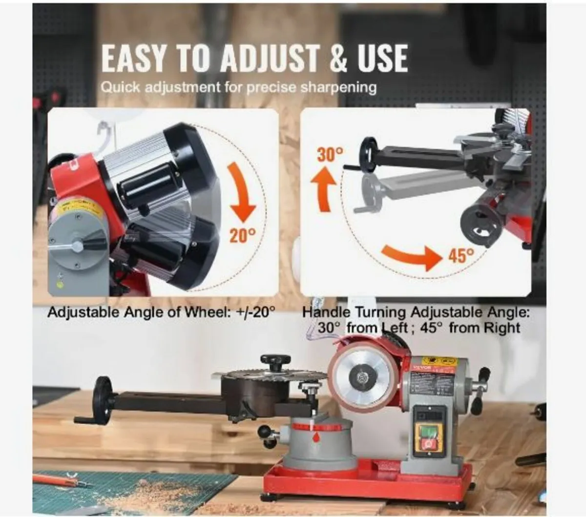 Circular Saw Blade Sharpener Grinder 370W - Image 3