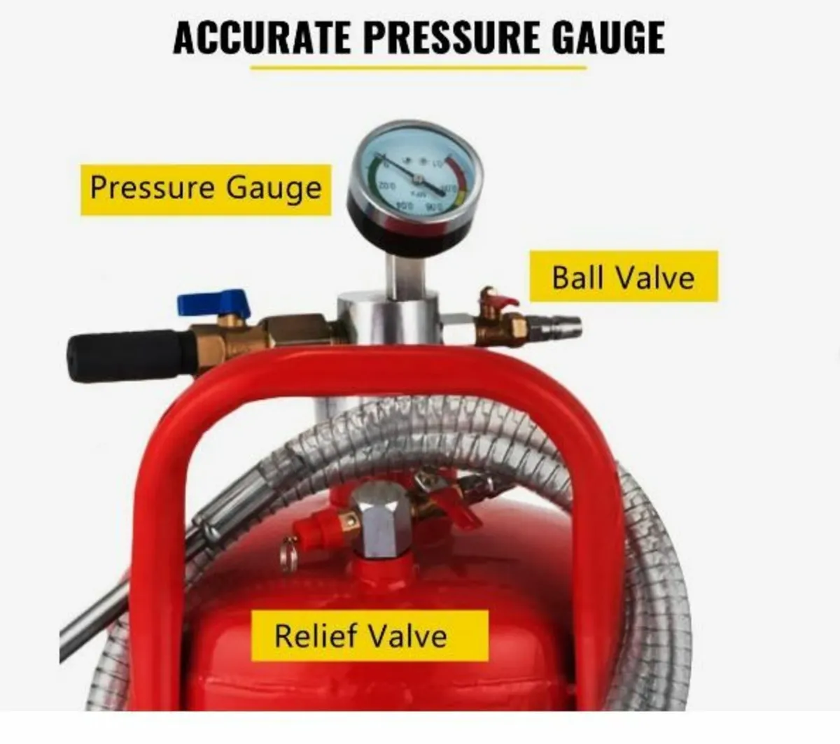 5 Gallon/22.7L Oil Extractor, Portable Air - Image 4