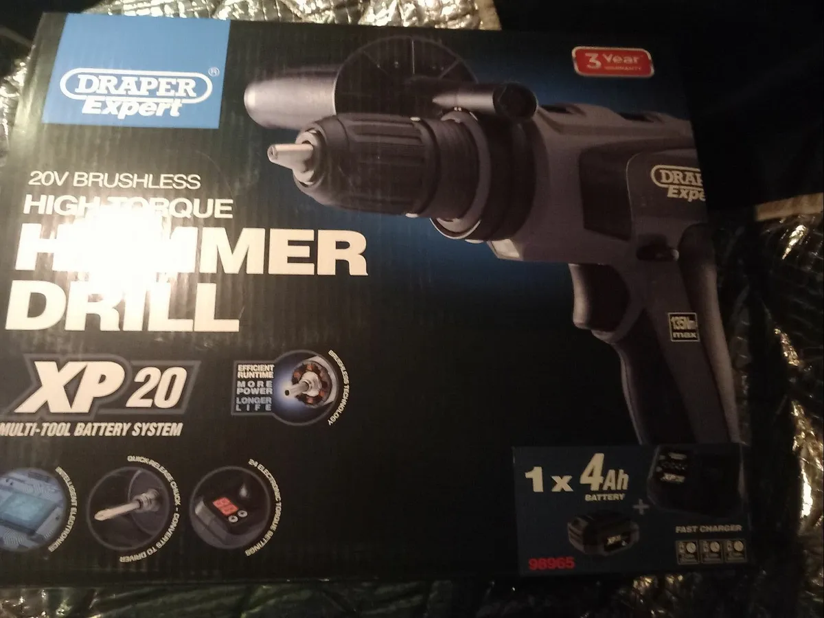 Xp20 high torque hammer drill new