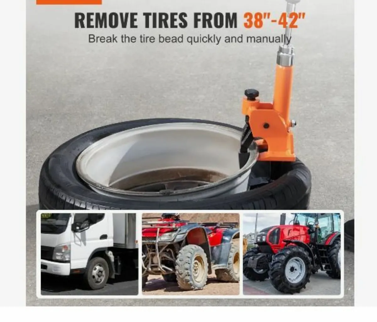 Manual Tire Bead Breaker, 96.5-106.7 mm - Image 3
