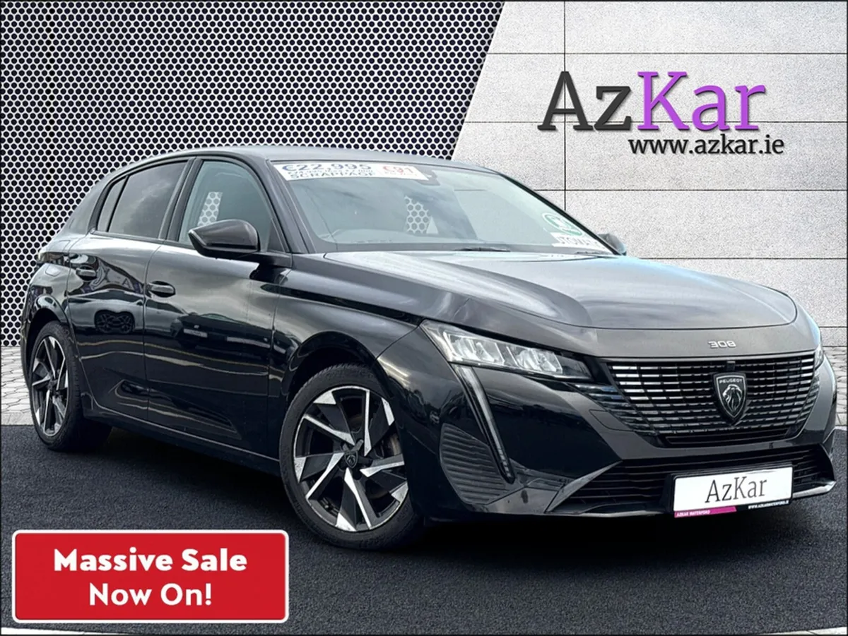 Peugeot 308 2022 ALLURE 1.2  AUTOMATIC 131BHP €112 - Image 1