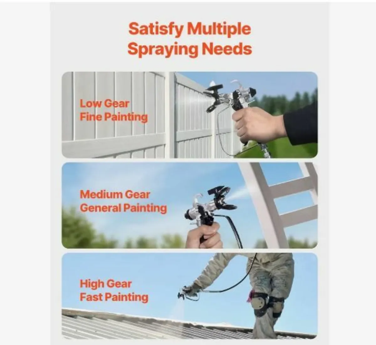 Stand Airless Paint Sprayer, 750W - Image 4