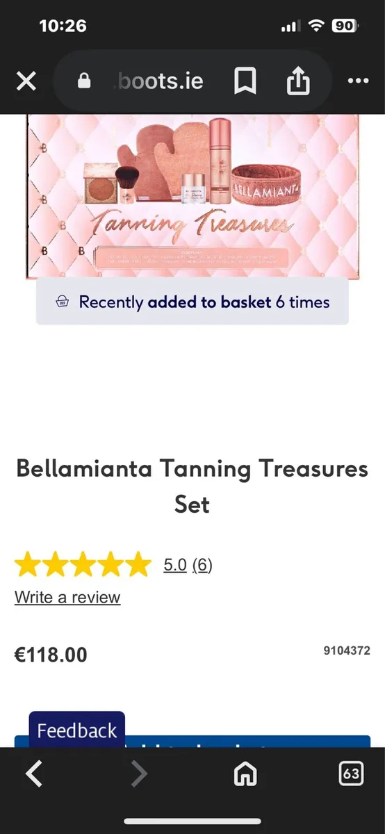 Bellamianta tanning treasure set - Image 2